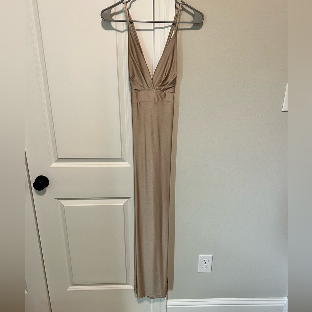 Sexy High slit dress